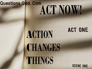 Act now on starting your rough copy of your testimony.