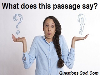 Basic Bible Study Questions to ask.
