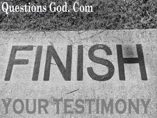 How to End Your Testimony