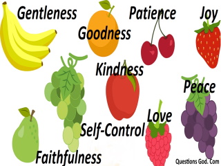 The fruit of the Holy Spirit.