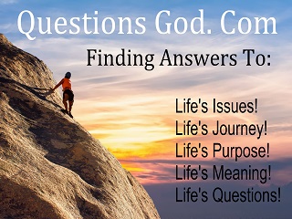 Questions God.Com Front  Side Business Card