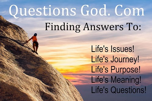 Front Side of Questions God Business Card 