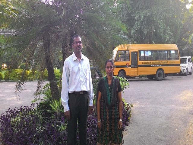 Tamil and his wife.